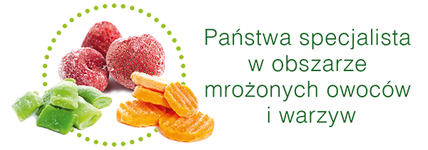 Państwa specjalista w obszarze mrożonych owoców i warzyw